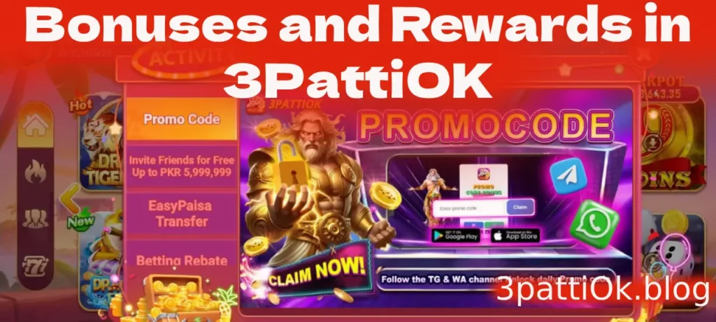 3PattiOK game APK download page showing Patti cards and Android app interface in Pakistan